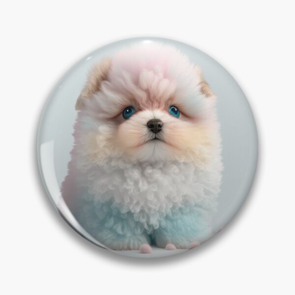 Item preview, Cotton Candy Puppy Cute Dog Nursery designed and sold by DeRosa3DDesigns.