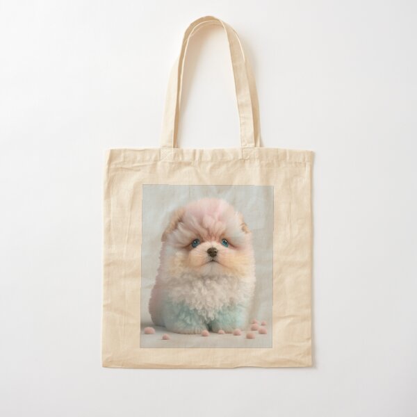 Aperçu de l'œuvre Barbe à papa chiot mignon chien pépinière créée et vendue par DeRosa3DDesigns.