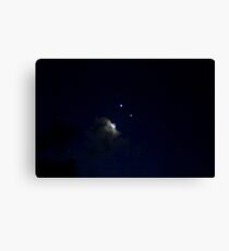 Ho Ho Ho Smiley Canvas Print