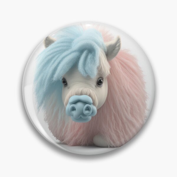 Item preview, Cotton Candy Pony Cute Pony Nursery designed and sold by DeRosa3DDesigns.