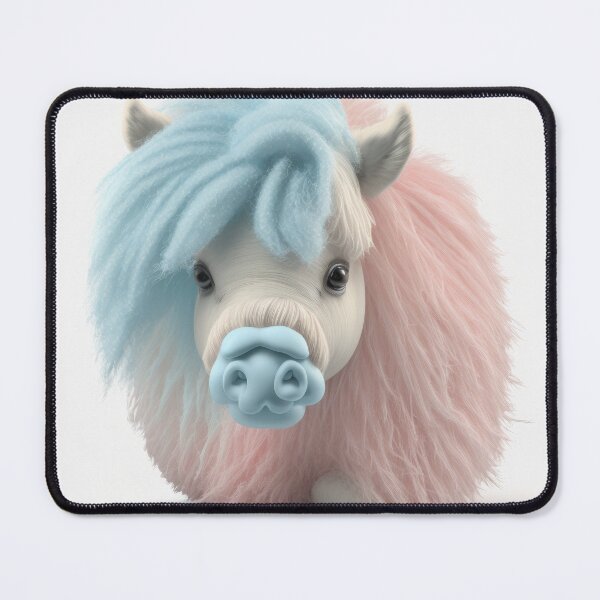 Item preview, Cotton Candy Pony Cute Pony Nursery designed and sold by DeRosa3DDesigns.