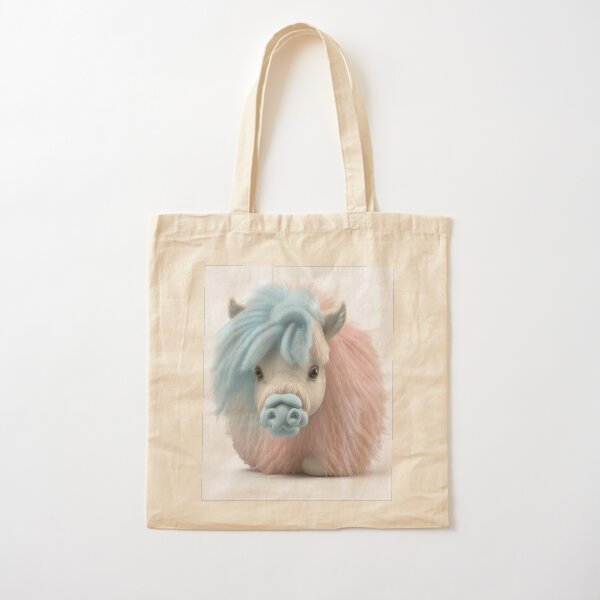 Aperçu de l'œuvre Poney de barbe à papa mignon poney chambre d'enfant créée et vendue par DeRosa3DDesigns.