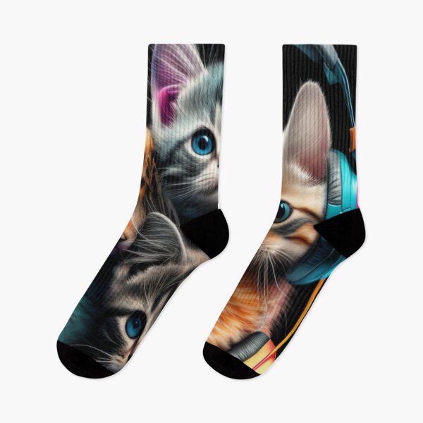 Item preview, Melodious kittens: Feline the beat designed and sold by MyPrintaDesigns.