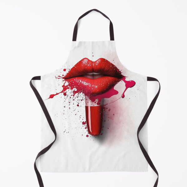 Item preview, Red Lipstick Lips designed and sold by Coolea.
