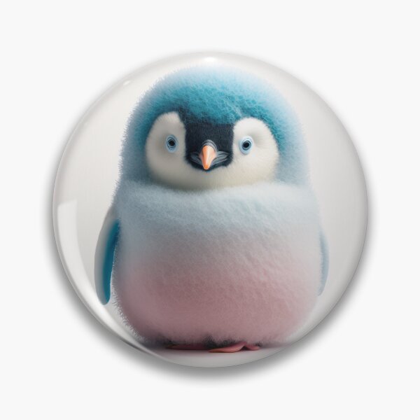 Item preview, Cotton Candy Penguin Cute Penguin Nursery designed and sold by DeRosa3DDesigns.