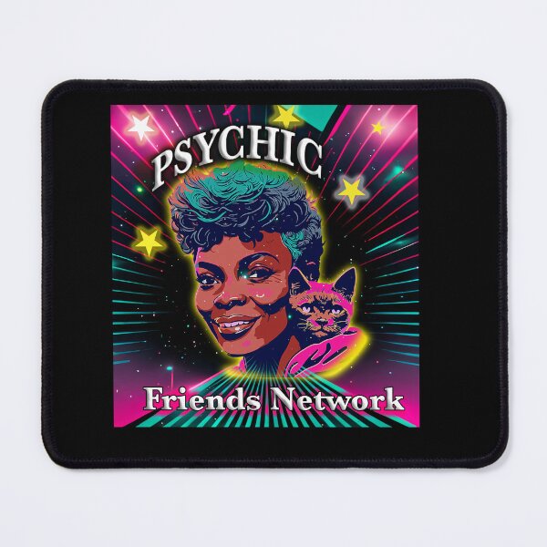 Item preview, Psychic Friends Network 90's Cat Remix designed and sold by Tanis-Tweedale.