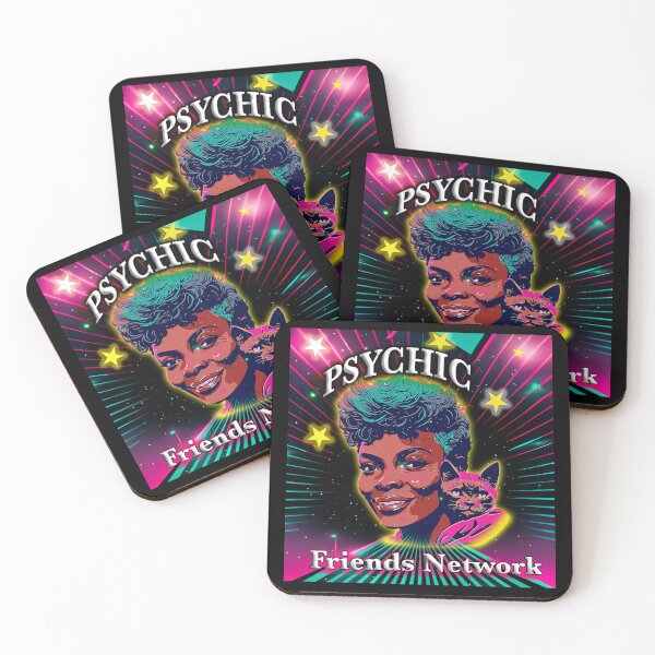 Item preview, Psychic Friends Network 90's Cat Remix designed and sold by Tanis-Tweedale.