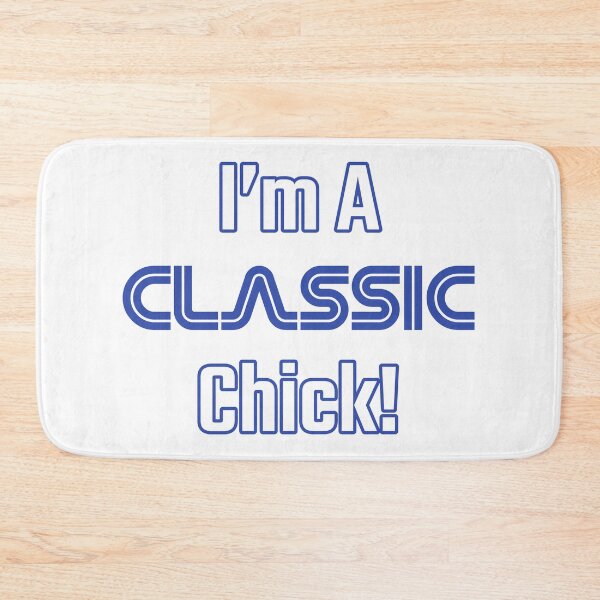 Item preview, I'm A Classic Chick! (90's Gamer Font 2) designed and sold by T.A.S. BRAND.