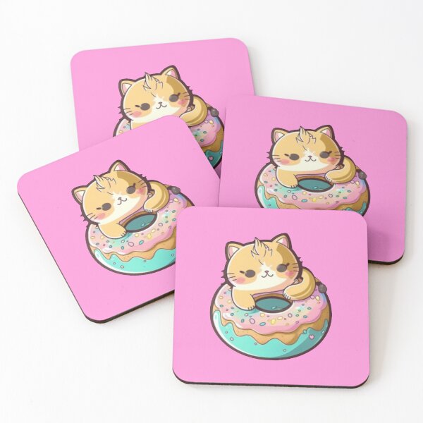 Item preview, Kitty donut designed and sold by Jmacco.
