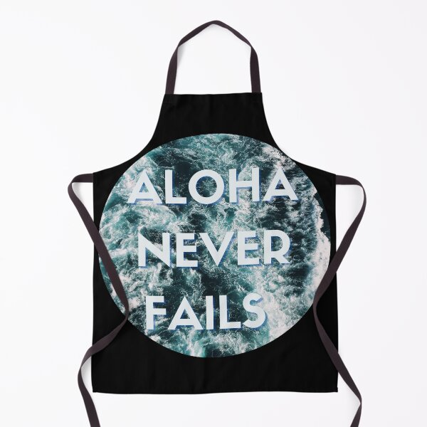 Item preview, aloha never fails hawaii ocean waves | blue aqua turquoise designed and sold by maplunk.