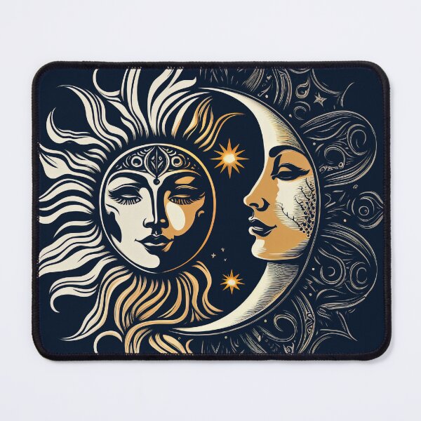 Item preview, Vintage Sun and Moon Solar Eclipse designed and sold by Odd World.