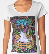 The Last Unicorn in Captivity Premium Scoop T-Shirt