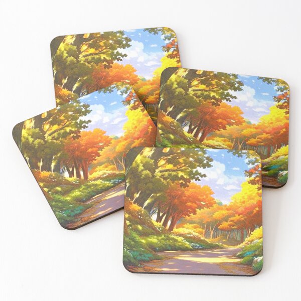 Item preview, an old road that runs through the forest  designed and sold by hedoniism-shop.