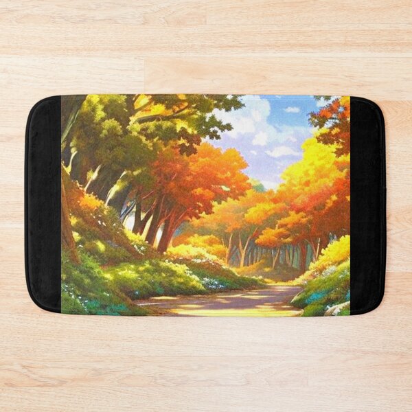 Item preview, an old road that runs through the forest  designed and sold by hedoniism-shop.