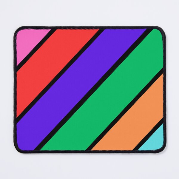 Item preview, diagonal colored stripes designed and sold by somicua.