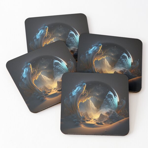 Item preview, Dark Fantasy Art, Frozen Dunes designed and sold by Fantasy Masterpiece.