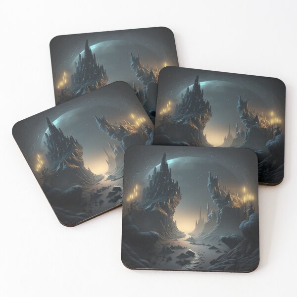 Item preview, Dark Fantasy Art, Desolation Road designed and sold by Fantasy Masterpiece.