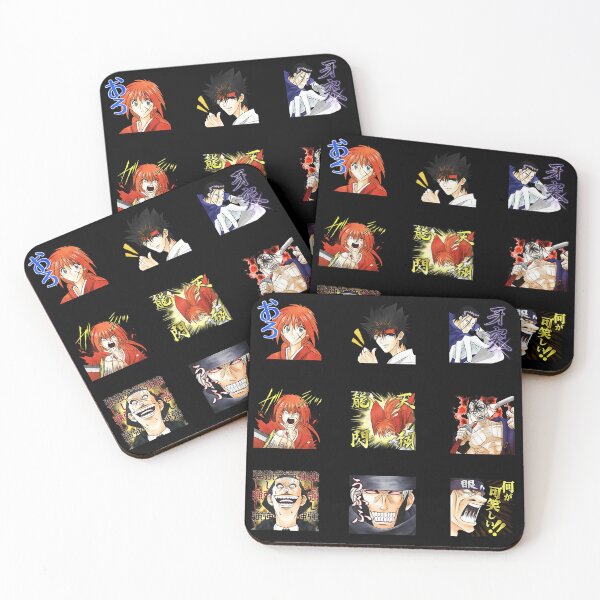 Item preview, Rurouni Kenshin pack stickers designed and sold by youssef-ezz.