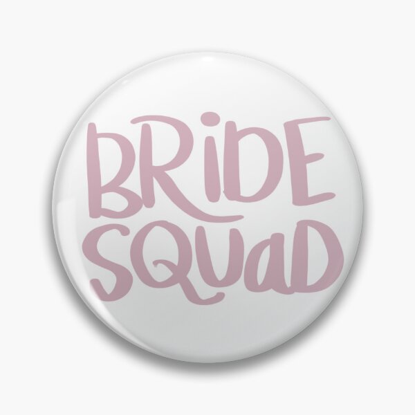 Item preview, Bridesquad typography designed and sold by chuckletuckle.