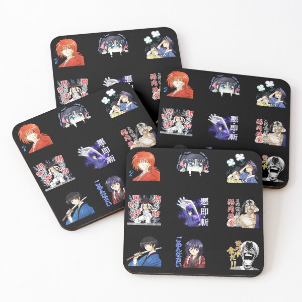Item preview, Rurouni Kenshin pack stickers designed and sold by youssef-ezz.