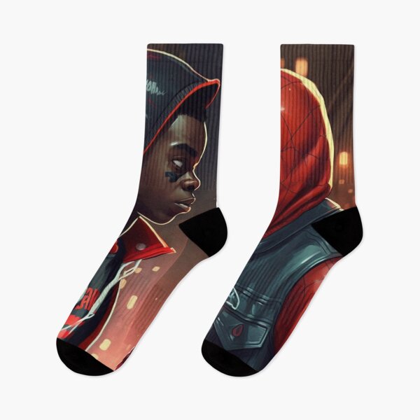 Artikelvorschau, Der junge Jay-Z und Miles Morales entworfen und verkauft von Vetrotek.