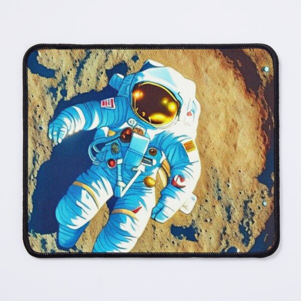 Item preview, an astronaut lying in a moons crater designed and sold by hedoniism-shop.