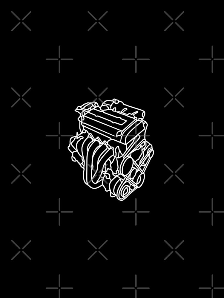 Thumbnail 4 of 4, iPhone Case, B16 engine designed and sold by AutoClub.