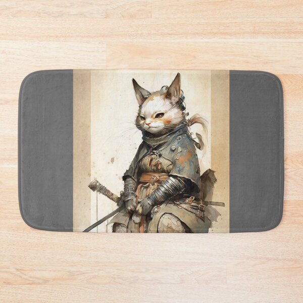Item preview, Samurai Kitten 11 designed and sold by PrintedBeat.
