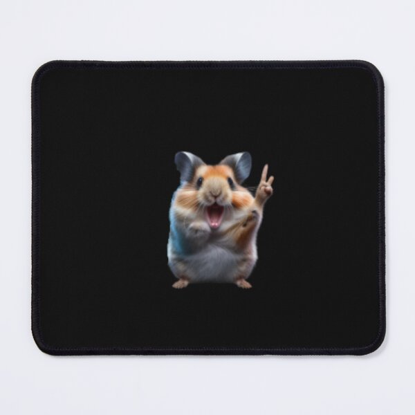Item preview, Peace Sign And Screaming Hamster designed and sold by Unique-for-U.