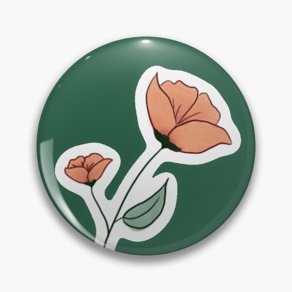 Item preview, Orange Poppy Flower designed and sold by Kaitlyn Keith.