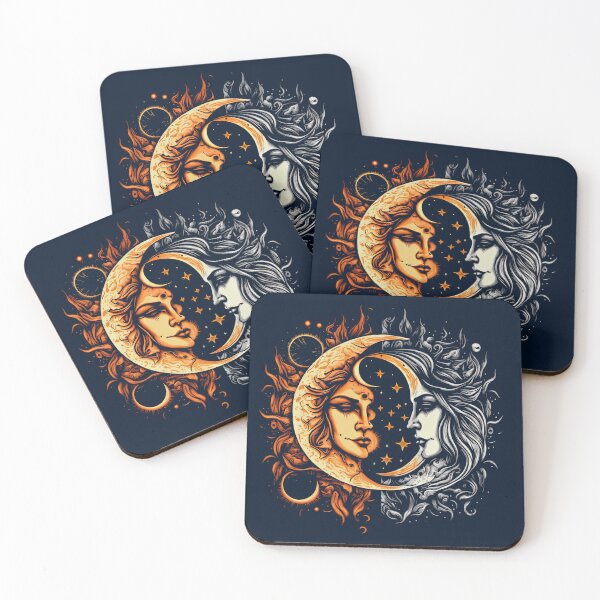 Item preview, Vintage Sun and Moon Solar Eclipse designed and sold by Odd World.