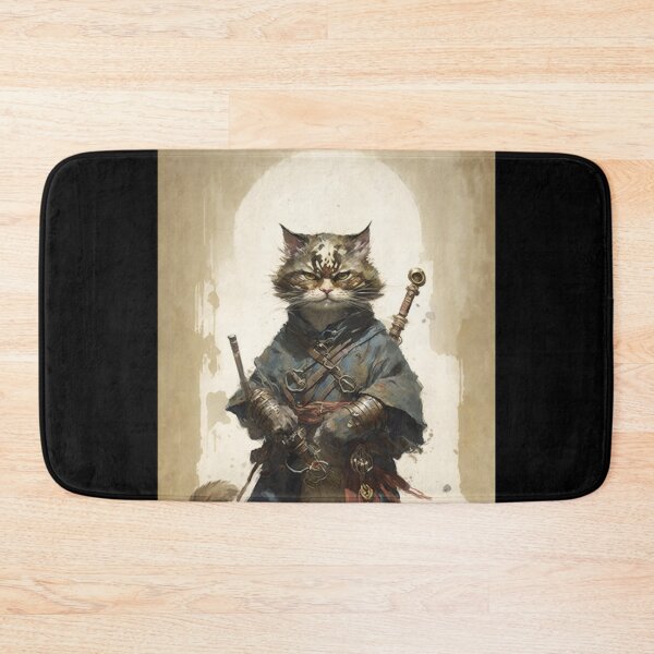 Item preview, Samurai Kitten 12 designed and sold by PrintedBeat.