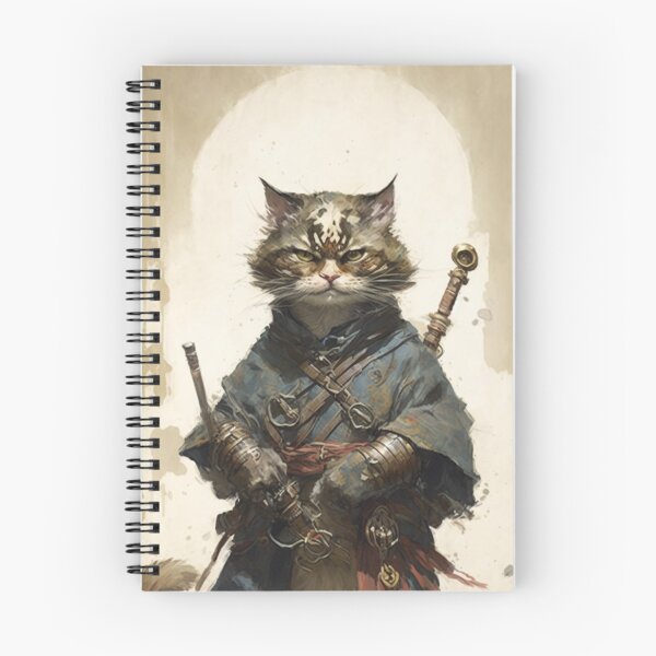 Item preview, Samurai Kitten 12 designed and sold by PrintedBeat.