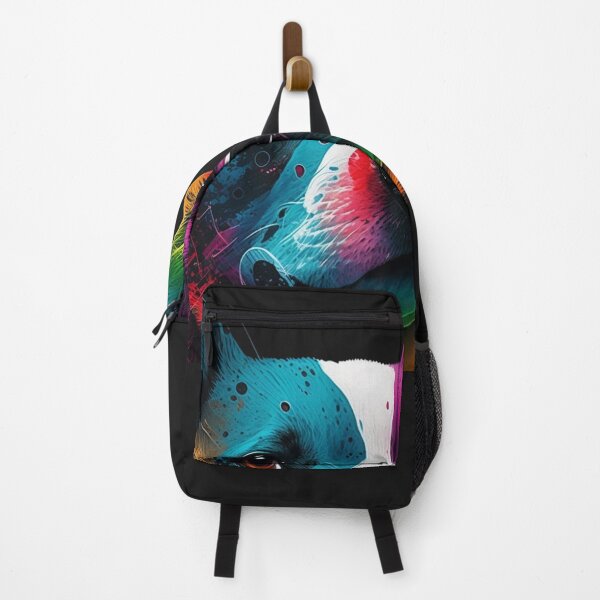 Item preview, This colorful dog face art is a vibrant and eye-catching piece that features a close-up of a happy and playful dog's face. designed and sold by Victornewyork.