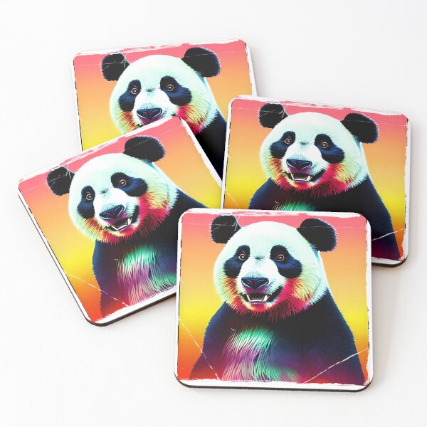 Item preview, Happy vintage panda designed and sold by AMGstuff.