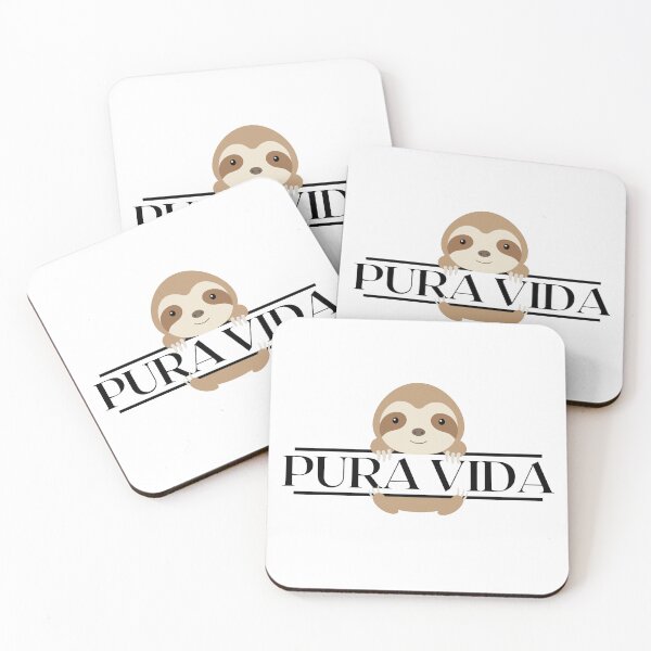 Item preview, PURA VIDA SLOTH, Cute Sloth, Costa Rica designed and sold by Firejuice.
