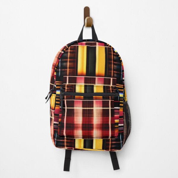 Item preview, Abstract Plaid in Red Yellow and Black designed and sold by calibrit.