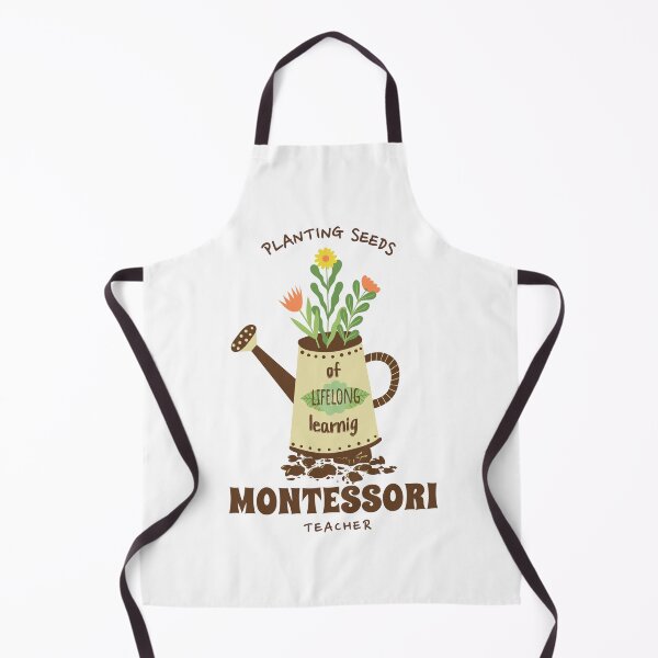 Item preview, Montessori Teacher Gardening Quote designed and sold by SiYDesigns.