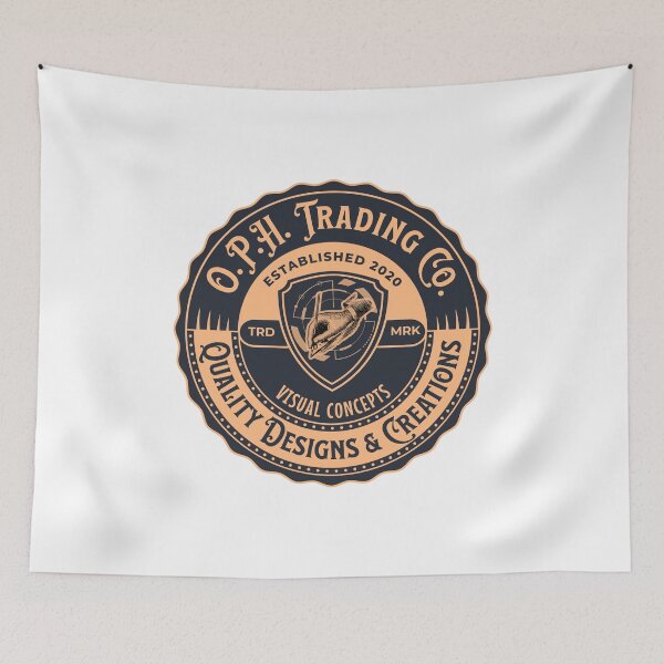 Item preview, O.P.H. Trading Company Circle Logo designed and sold by OPH-Trading-Co.