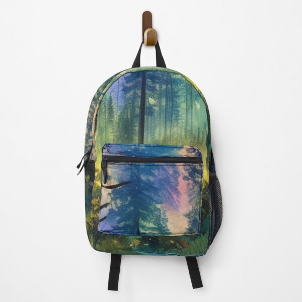 Item preview, Watercolor Boreal Forest designed and sold by Verdant Rose Studio.
