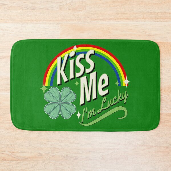 Item preview, Kiss Me,  I'm Lucky designed and sold by LifeofWindy.