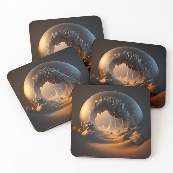 Item preview, Dark Fantasy Art, Desert World designed and sold by Fantasy Masterpiece.