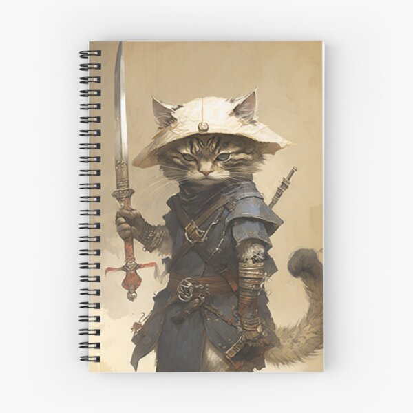Item preview, Samurai Kitten 13 designed and sold by PrintedBeat.