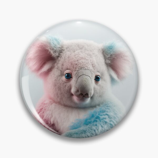 Item preview, Cotton Candy Koala Cute Koala Nursery designed and sold by DeRosa3DDesigns.