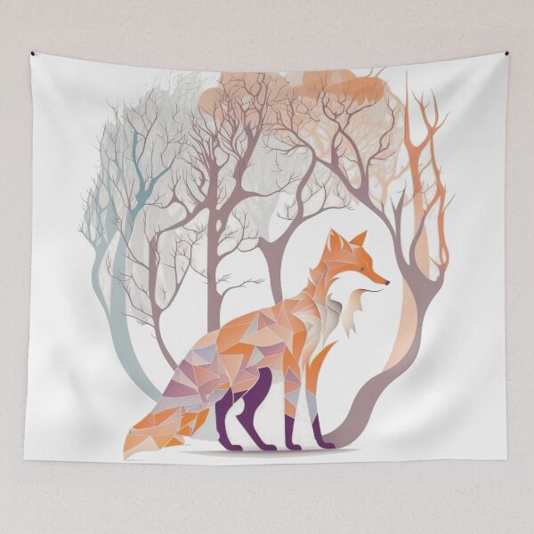 Item preview, fox in the forest designed and sold by Diamaber.