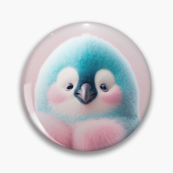 Item preview, Cotton Candy Penguin Cute Penguin Nursery designed and sold by DeRosa3DDesigns.