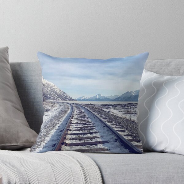 Item preview, Alaska Winter Railway through the Mountains  designed and sold by GreenWrench.