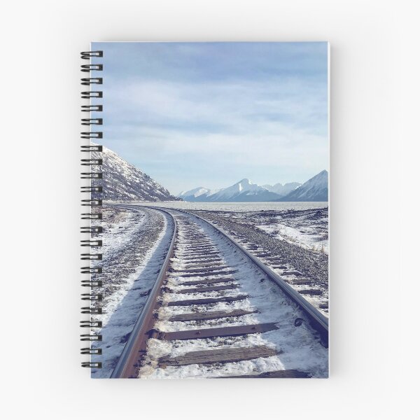 Item preview, Alaska Winter Railway through the Mountains  designed and sold by GreenWrench.