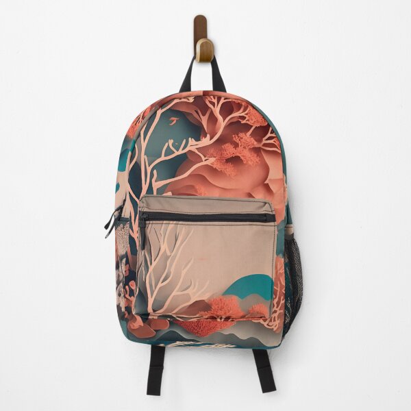 Item preview, Coral Reef Vision in Paper art style designed and sold by FormFinder.