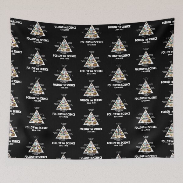 Item preview, Follow Science Food Pyramid 1992 designed and sold by twHistory.